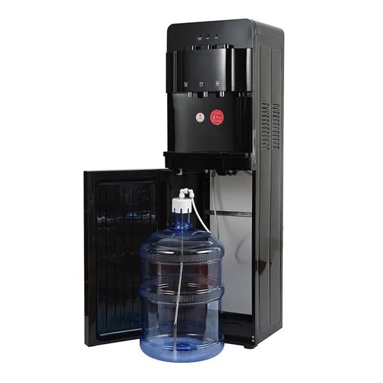 Factory Household Bottom Loading Water Dispenser with Hot Water Tap Safety Lock - Image 5