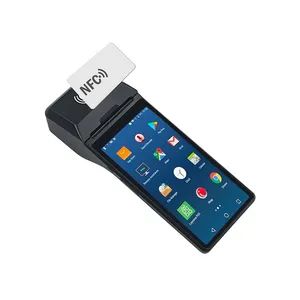 6.0 Inch Gms Wireless Handheld Android 11 Mobile POS Terminal with 58mm Thermal Printer Z300p - Image 3