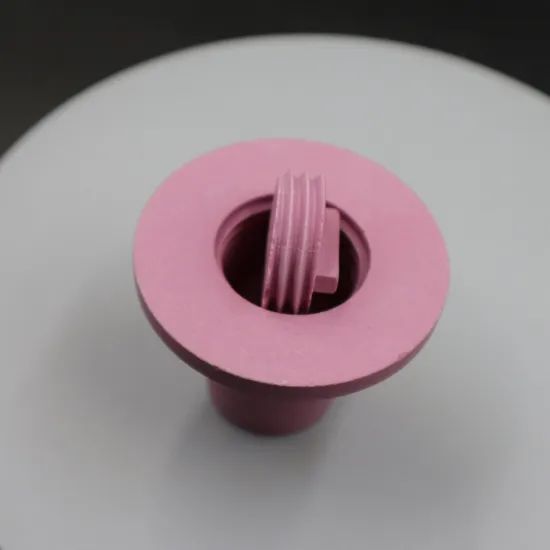 Customized Pink 95% Alumina Ceramic Sets Screws and Nuts Thread Ceramic Cap - Image 5