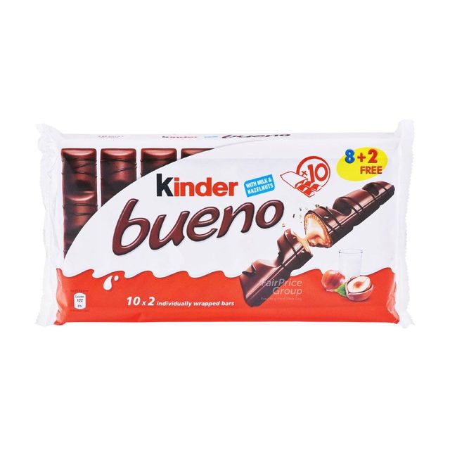 Kinder Bueno Chocolate Wafer Bar Wholesale Supply For Sale - Image 2