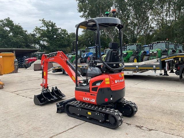 KUBOTA U17-3A + 3 buckets – 1.7T mini excavator - Image 1