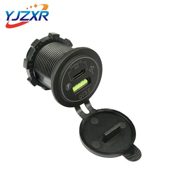 12V QC3.0 Pd Car Charger Socket with Voltage Digital Display - Image 5