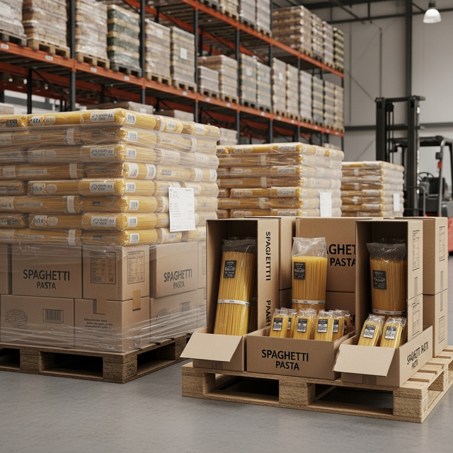 Spaghetti Pasta Made From Pure Wheat With 98% Quality Assurance For Large Scale Food Production - Image 3