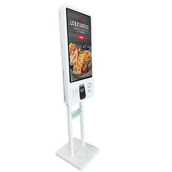 22 Inch Touch Screen Self Service Payment Ordering Kiosk for Supermarket - Image 3