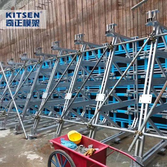 Reusable Aluminum Frame Formwork for Rapid Concrete Wall Construction Projects - Image 3