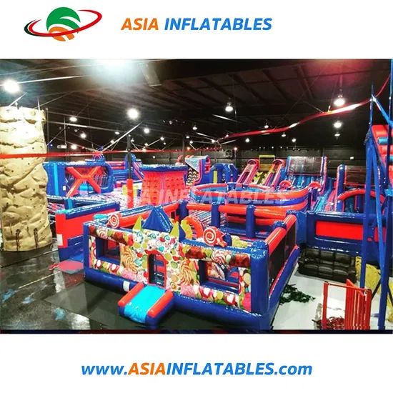 Commercial Bouncy Castle Outdoor Adventure Obstacle Course Inflatable Amusement Playground - Image 6