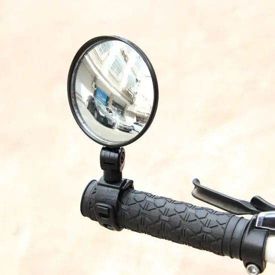 Bicycle Accessories Convex Mirror Round Bike Rear View Mirror Cheap Bicycle Side Mirrors for Handlebars 3cm Lens - Image 4