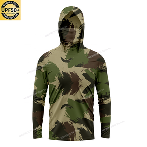 Performance Fishing Wear Fishing Apparel UV Protection Breathable Camouflage Hunting Fishing Shirts With Ventilation Holes - Image 3