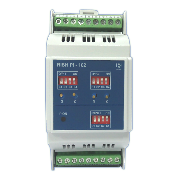 Vertical Signal Isolater Brand Rishabh Accuracy Class 0.2 Mounting Type Vertical Input Voltage 60-300V AC/DC Usage/Application Signal - Image 1