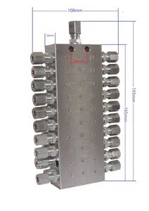 Custom Logo High Quality Dspp Lubrication Distributor Module Distribution Valve for Progressive Lubrication System - Image 4