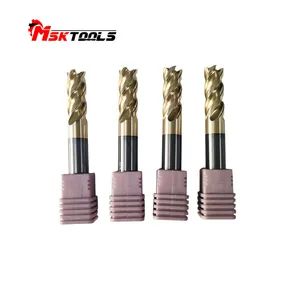 Tungsten Carbide Cemented Carbide 4f CNC Tools Square Milling Cutter - Image 3