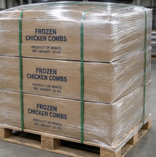 Halal Certified Whole Chicken Combs & Crests 24-Month Shelf Life Bulk Frozen Poultry - Image 3