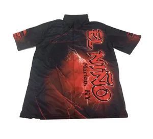 Factory Custom Hot Sale Motor Shirts/Racing Jersey OEM Full Sleeve Motocross Mx Racing Jersey - Image 2