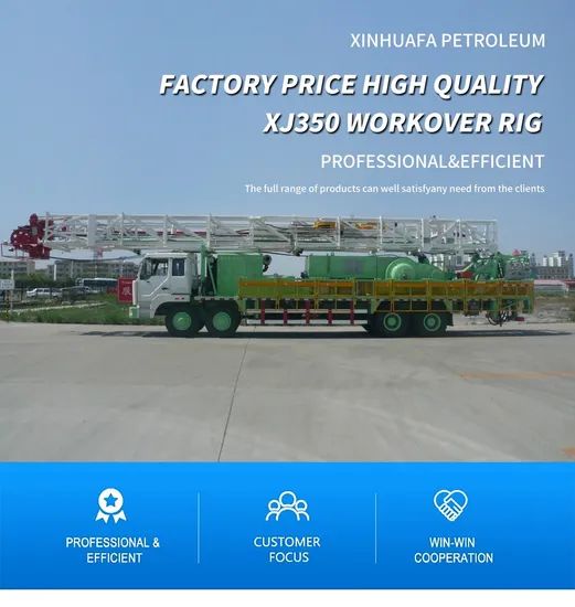 Xj350 Oilfield Drilling Rig New Integrated Automatic Truck-Mounted Type Workover Rig - Image 2