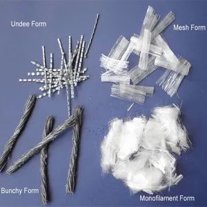 Cement Reinforcing Microfiber Polypropylene Fiber Synthetic PP Fibre for Concrete Additive - Image 6