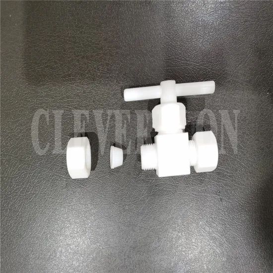 High Performance Corrosive Resistance PTFE Needle Valves Origin China Trademark NONE Model NO. JFCLP Connection Form Ferrule - Image 5
