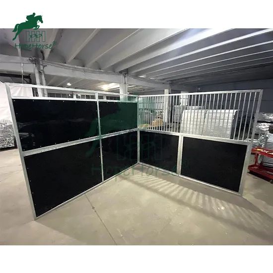 Safe and Strong Portable Galvanized Horse Stable Panel Stall Horse Equipment - Image 5