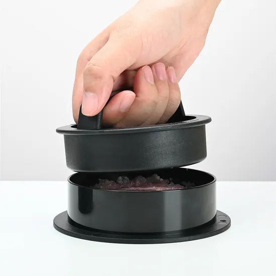 Non-Stick Plastic Manual Beef and Vegetable Burger Machine Mold, Meat Burger Press, Poultry Barbecue Tools, Steak Burger Press, Pie Machine - Image 4