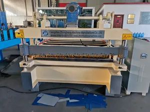 0.3-1mm*1250mm Simple Metal Sheet Cut to Length Line Machine Model NO. zh Trademark ZH Condition New Certification CE Feature Precision - Image 2