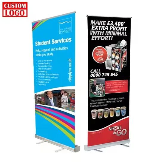 Event Impression Advertising Banner Stands with Custom Printing - Image 2