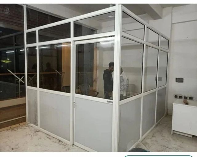 20 mm Aluminium Partitions Application Office Partition Thickness 20 mm Door Type Fixed (No Door) Glass Type All customer - Image 7