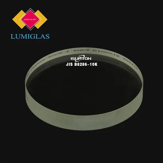 Direct Sale Explosion Proof Corrosion Resistant Jisb8286 Tempered Sight Glass - Image 2