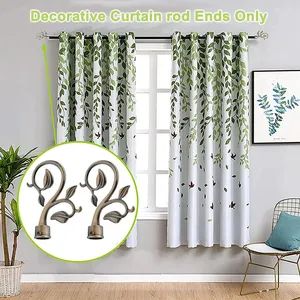 Window Curtain Rod with Aluminium End Cap - Image 2
