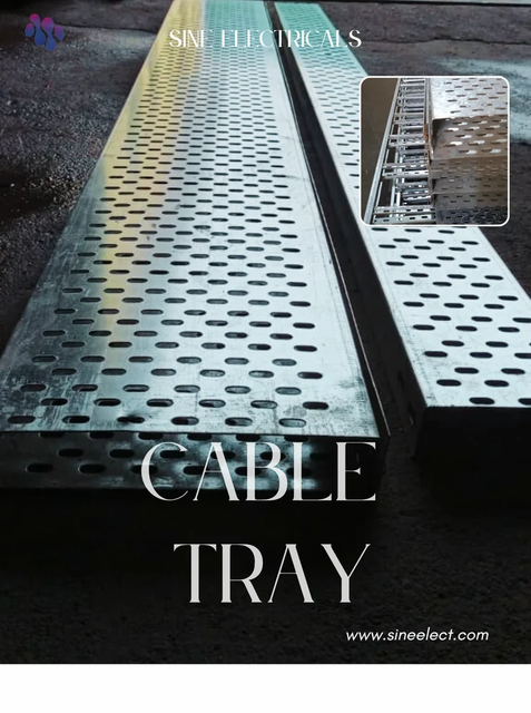 Perforated Cable Trays Color Grey Shape Ladder Design Solid Strength Ideal Form Cable Tray Brand Sine Electricals Type Ladder Cable - Image 7