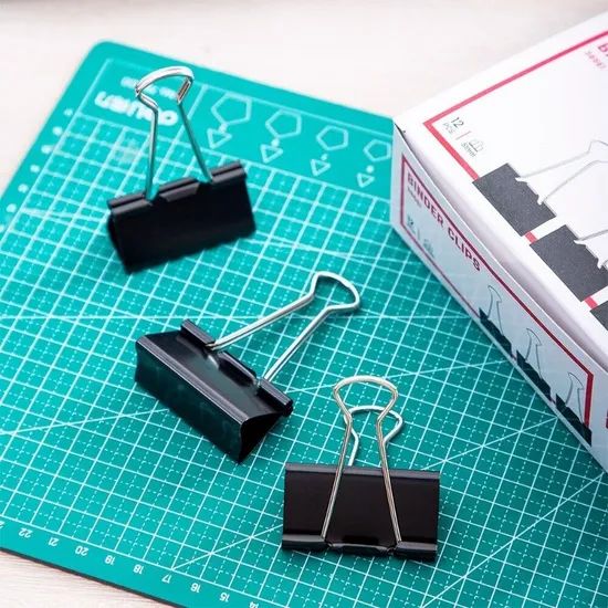 Promotional Reusable 10PCS High Quality Bulldog Clips Office Paper Binder Metal Accessory - Image 5