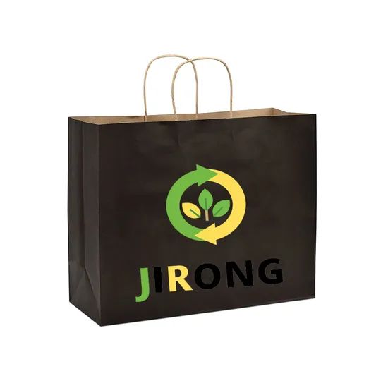Flexo Printing Professional Custom Extra Large Bottom Kraft Bags - Image 2