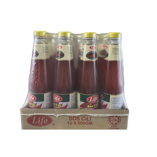 Premium High Quality 500g LIFE Hot Chili Sauce Suitable Use For As A Marinade or For Dipping - Image 5