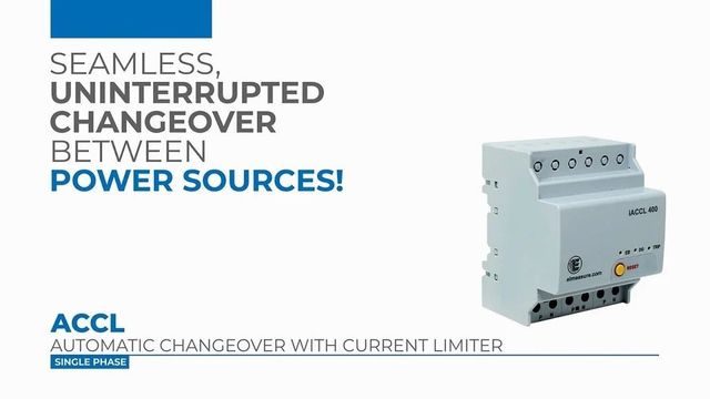 30 A Automatic Changeover With Current Limiter( ACCL) 110 111 024 025 Brand L & T Current Rating 30 A Voltage Rating 240 - Image 3