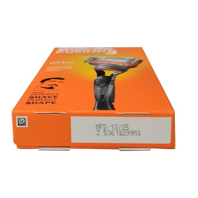Gillette Fusion5 Razor – Pack 1N - Fusion5 - MANUAL Port JNPT Origin India Text English Shelf Life NO Variants Fusion5 Cbm Per Case 0.0208 - Image 3