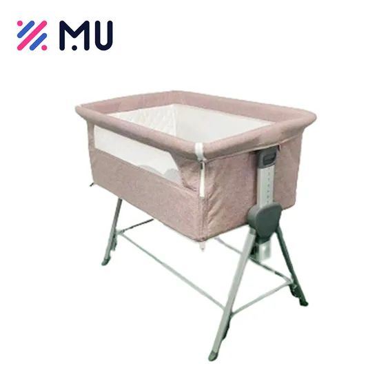 Foldable Steady Adjustable Basic Bedside Baby Bassinet Crib - Image 3