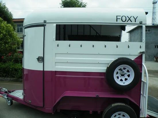 Factory Customized 2 Horse Racing Transport Trailers - Image 1