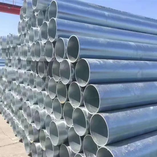Construction Steel Pipe Galvanized Round Steel Pipe/Tube - Image 6