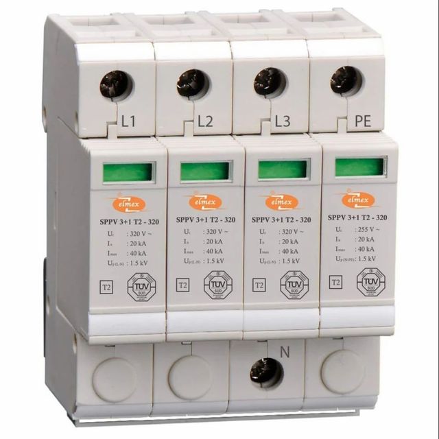 Havells Ac Surge Protection Device 3P+1n Type Type 2 Brand Havells Phase 3 Phase No.of Poles 3 Pole Highest Voltage Potection - Image 1