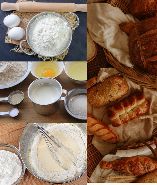 High Protein Keto Vegan Bread Flour Low Carb Low Fat Baking Powder Diet Food Bulk Package - Image 3