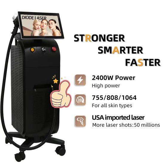 Professional Diode Laser Laser Hair Removal Machine Origin China Portable Portable Model Diode Laser Warranty Two Years Trademark Fosyderm - Image 5