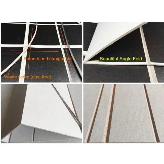 Semi Automatic High Accuracy Paper Board V and U Grooved Rigid Box Making Machine Notching Machine - Image 5
