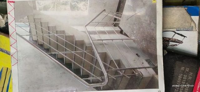 Stainless Steel Railings Material SS Industry Commercial Material Grade SS 316 Service Location Ahmedabad Surface Treatment - Image 2
