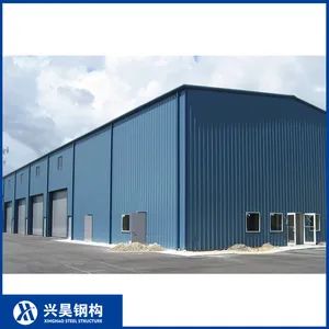 Large Span Prefabricated Steel Structure Building Warehouse for Industrial Storage and Manufacturing - Image 2