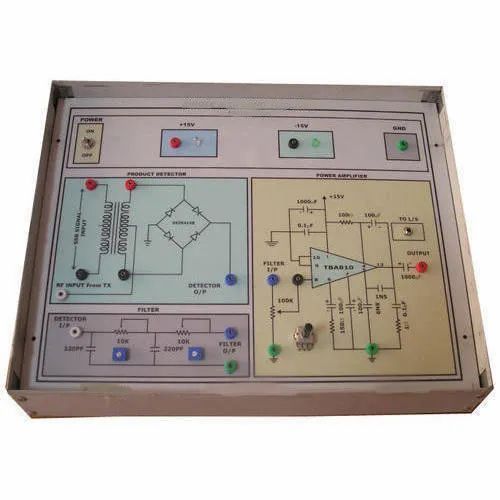 Single Side Band Receiver Trainer Voltage 230V Pack Type Box Voltage Type AC Usage Laboratory Amplitude 1 to - Image 1