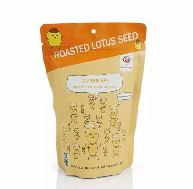 Ingredients Delicious Yummy HACCP Certified Bulk Price Supplier healthy snacks Roasted Lotus Root Chips - Image 1