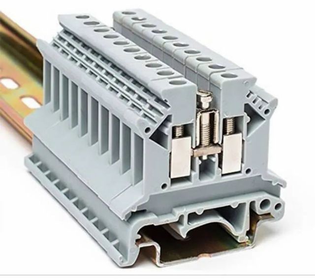 Terminal Block Color white Type Barrier Strips Country of Origin Made in - Image 1
