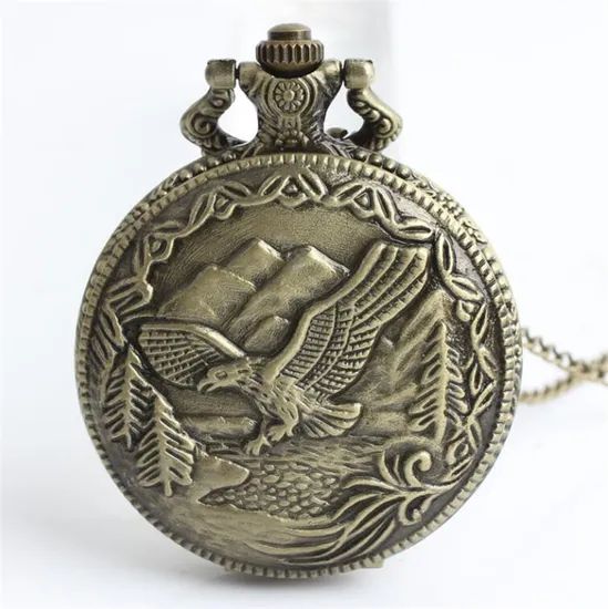 Hot Selling Metal Quartz Pocket Watch - Image 6