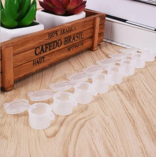 8*3ml Empty Watercolor Paint Pot Pod Strips Plastic Storage Container - Image 5