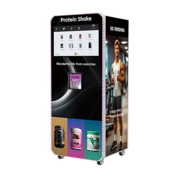 Commercial Smart Protein Shake Vending Machine for Automatic Fitness Drink Dispensing - Image 1
