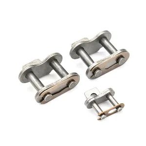 Roller Chain Connecting Link Stainless Steel Chain Link for Hollow Pin Chain Chain Connection Links - Image 4