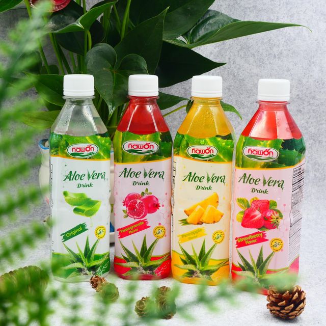 Natural Aloe Vera Juice Drinks with Aloe vera pulp 500ML PET Bottle Instruction for use Ready to drink Shelf Life 18 - 24 months - Image 3